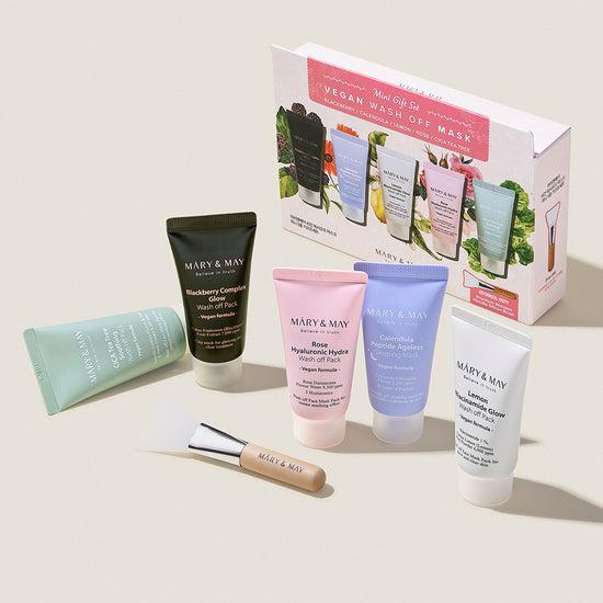 [Mary&May] Vegan Wash Off Mask Mini Gift Set (30g x5) - Image 4
