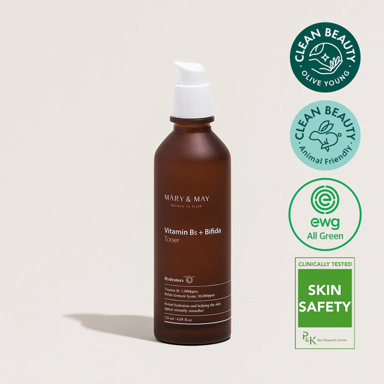 [Mary&May] Vitamin B5+Bifida Toner 120ml - Image 3