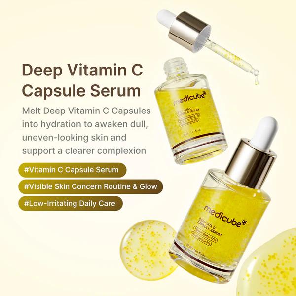 [Medicube] Deep Vita C Capsule Serum 30ml - Image 3