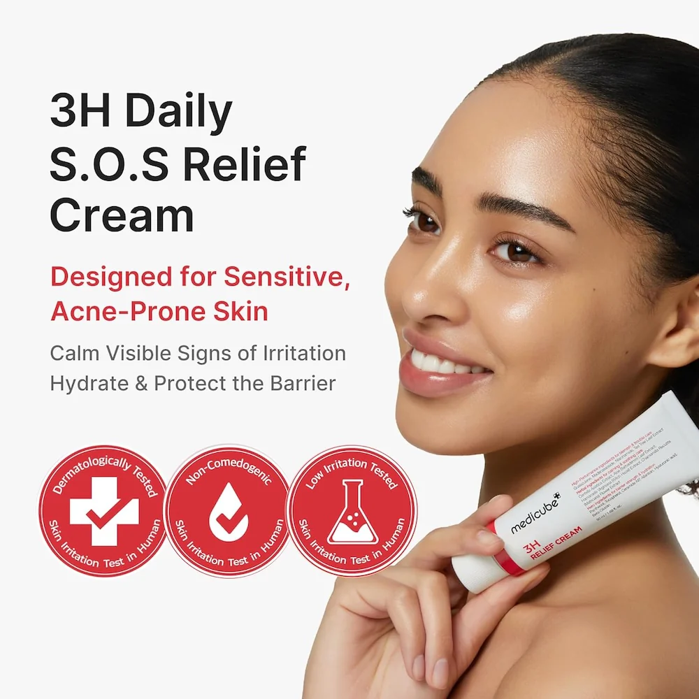 [Medicube] Hypochlorous 3H Relief Cream 50ml - Image 4