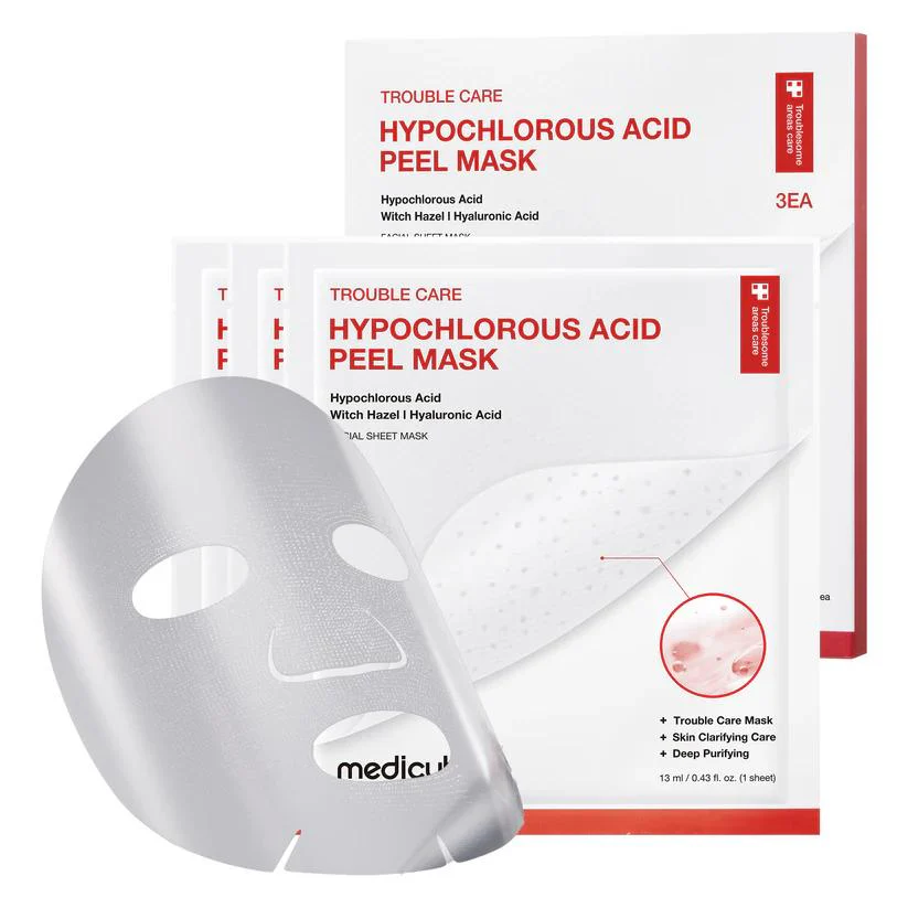 [Medicube] Hypochlorous Acid Peel Mask 3ea - Image 2