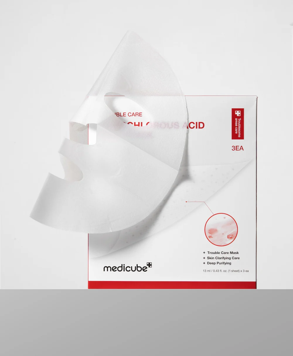 [Medicube] Hypochlorous Acid Peel Mask 3ea - Image 5