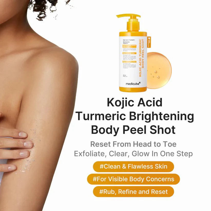 [Medicube] Kojic Acid Turmeric Body Peel Shot 280ml - Image 4