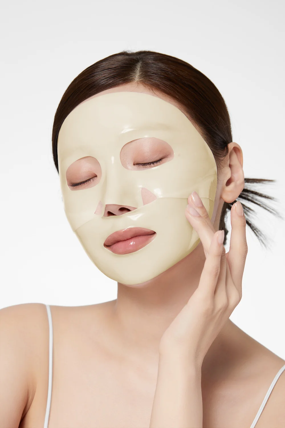 [Medicube] Mascarilla de gel iluminadora con ácido kójico y cúrcuma (4 unidades) - Image 4