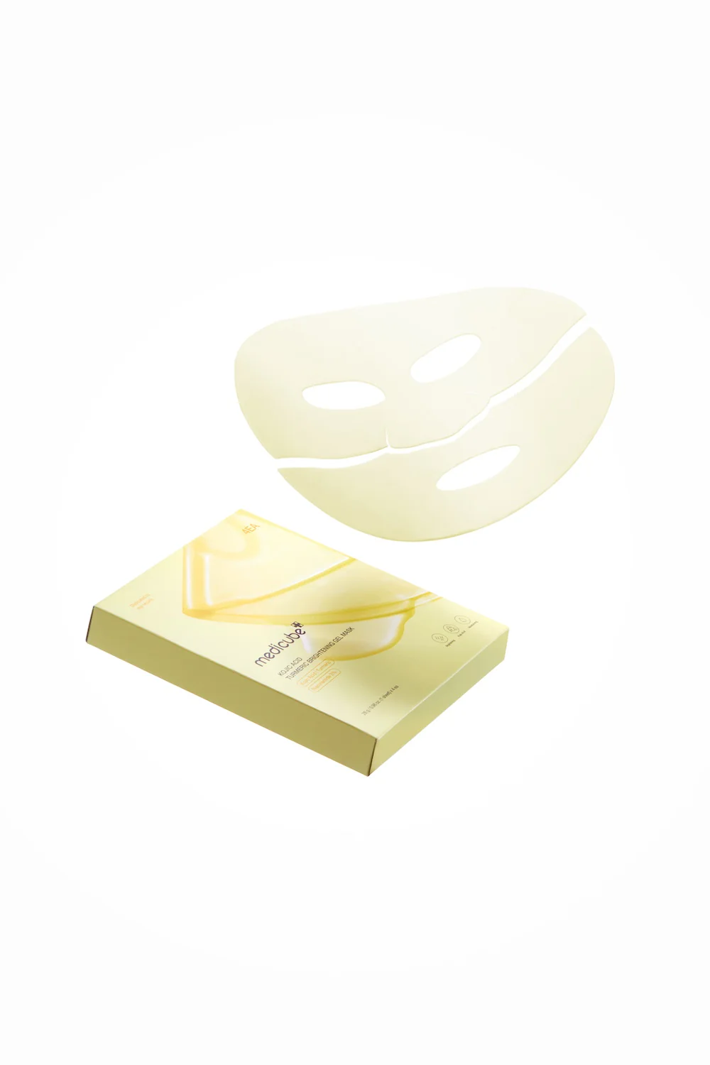 [Medicube] Mascarilla de gel iluminadora con ácido kójico y cúrcuma (4 unidades) - Image 8