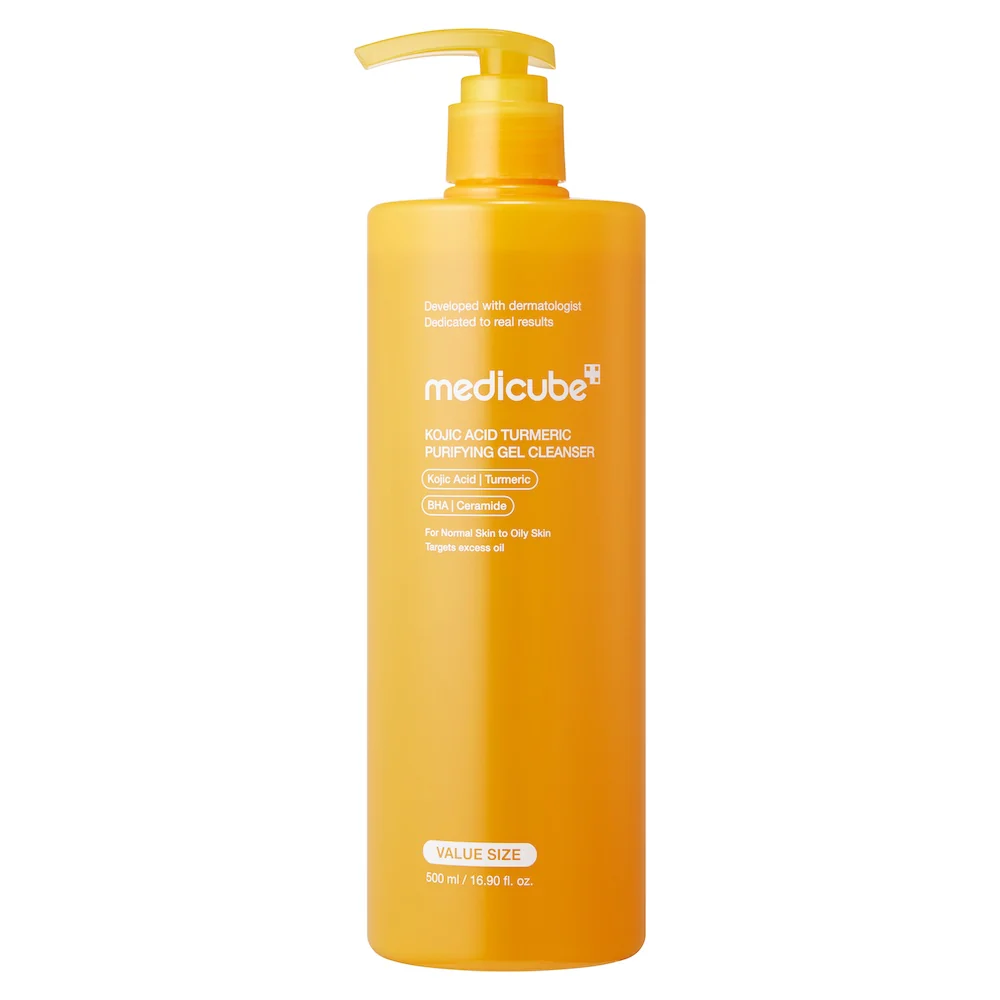[Medicube] Kojic Acid Turmeric Gel to Foam Cleanser 500ml - Image 8