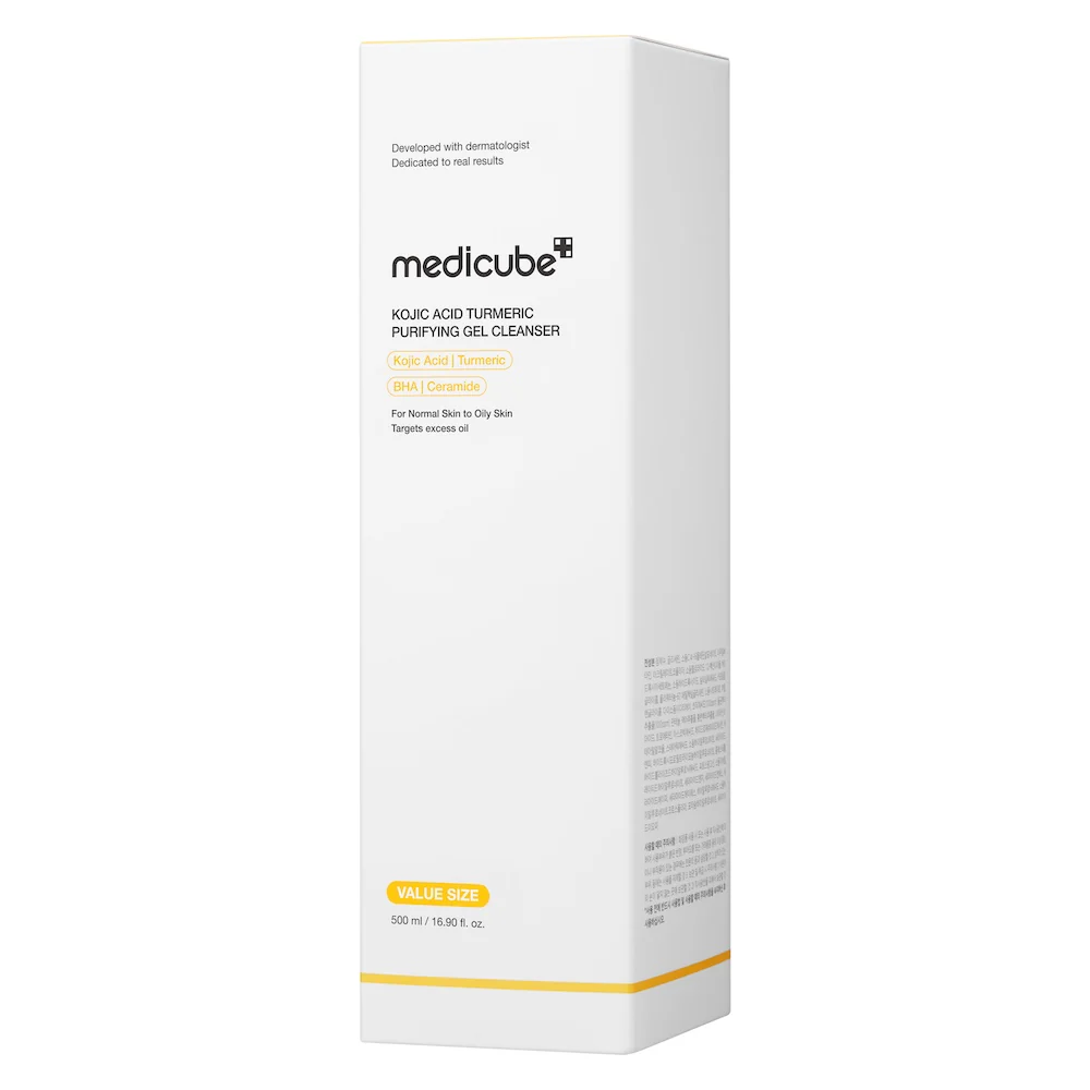 [Medicube] Kojic Acid Turmeric Gel to Foam Cleanser 500ml - Image 9
