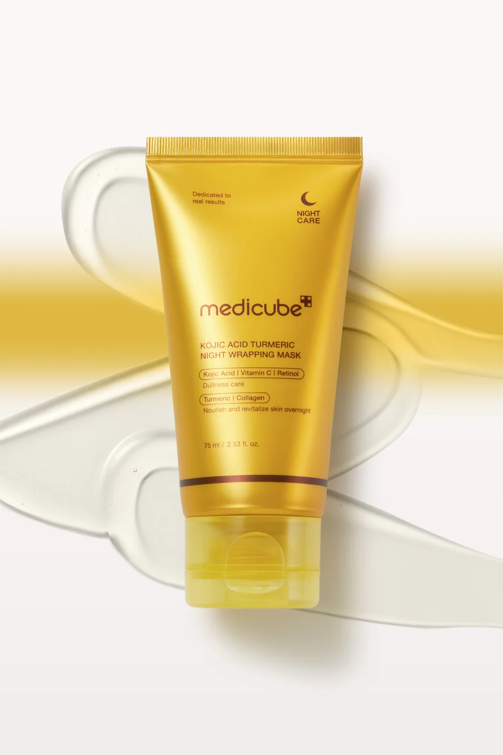 [Medicube] Mascarilla envolvente nocturna de cúrcuma y ácido kójico (75 ml) - Image 5