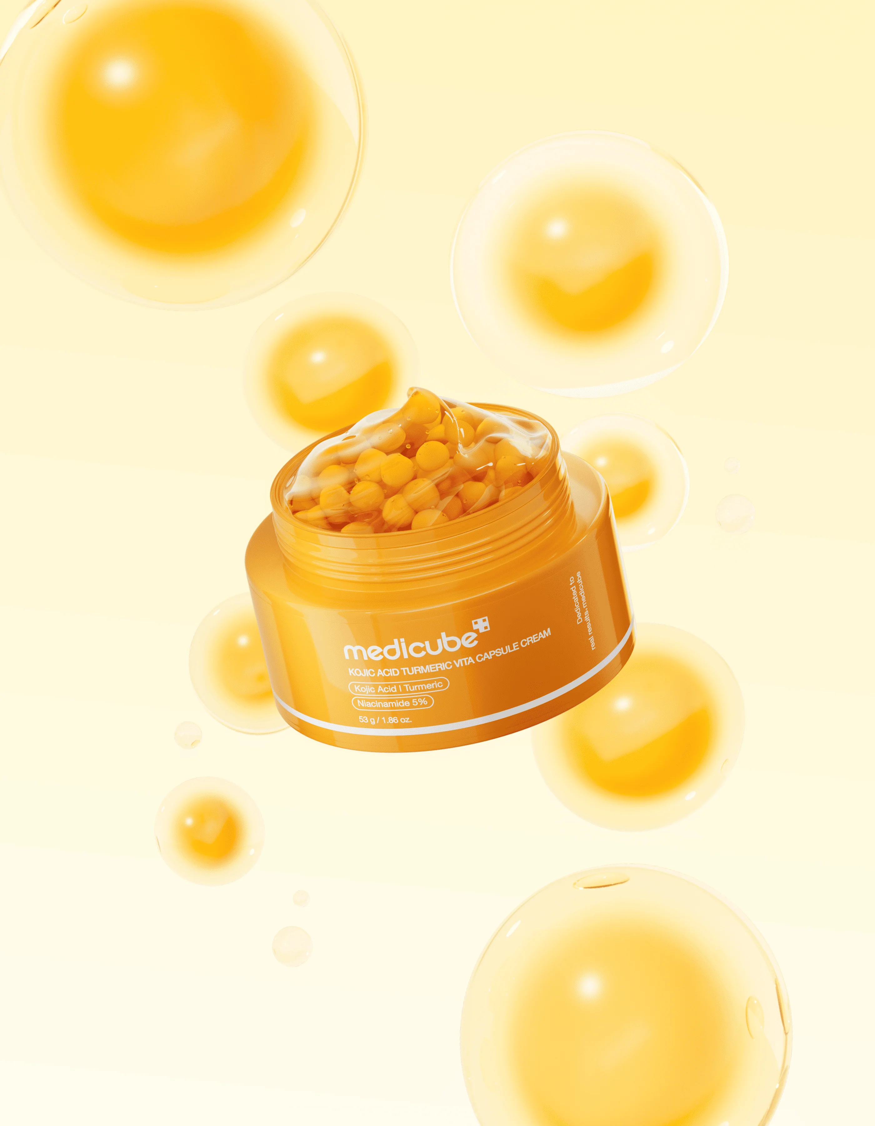 [Medicube] Kojic Acid Turmeric Vita Capsule Cream 53g - Image 2