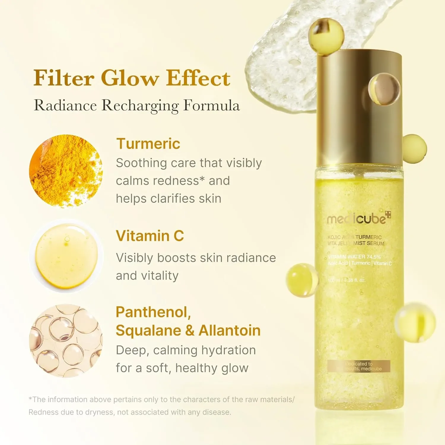 [Medicube] Sérum en bruma de gelatina de cúrcuma y ácido kójico 100ml - Image 4