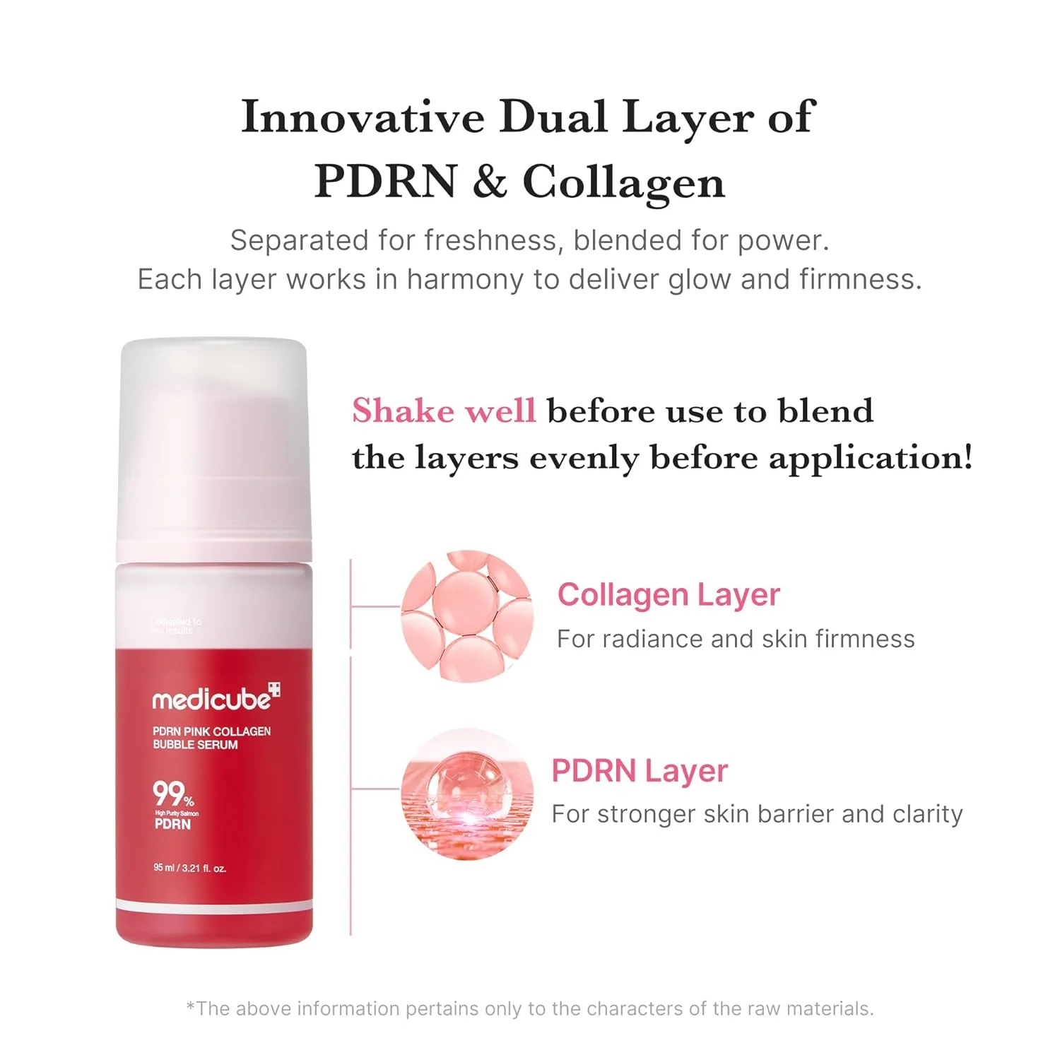 [Medicube] Sérum de burbujas de colágeno rosa PDRN 95ml - Image 6