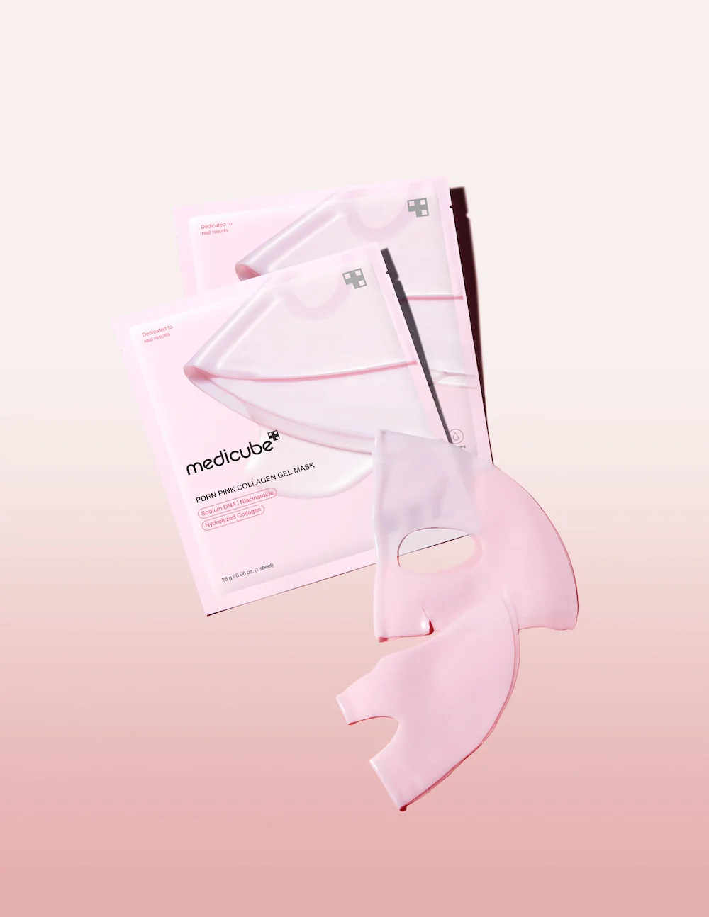 [Medicube] PDRN Mascarilla de gel de colágeno rosa 4EA - Image 6