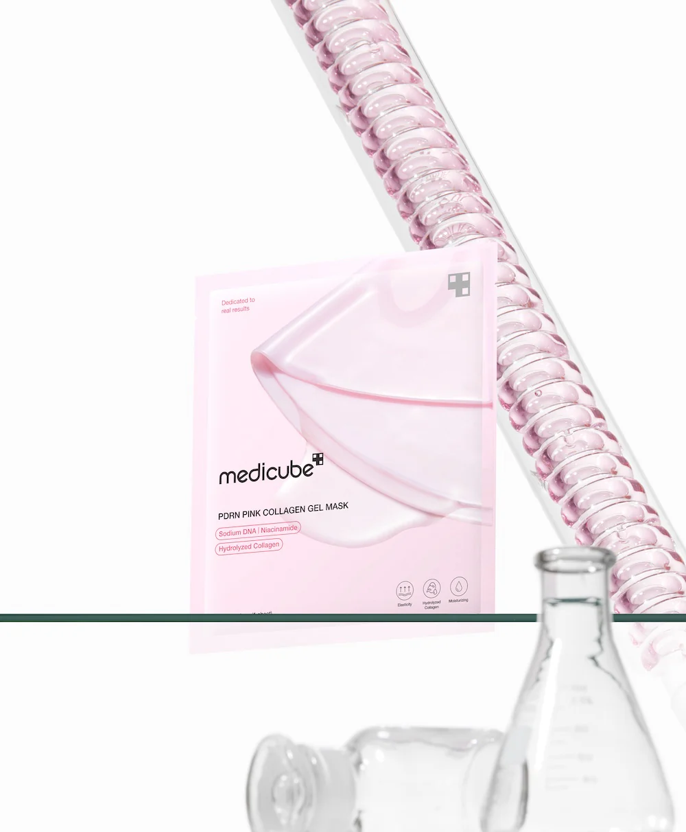 [Medicube] PDRN Mascarilla de gel de colágeno rosa 4EA - Image 7