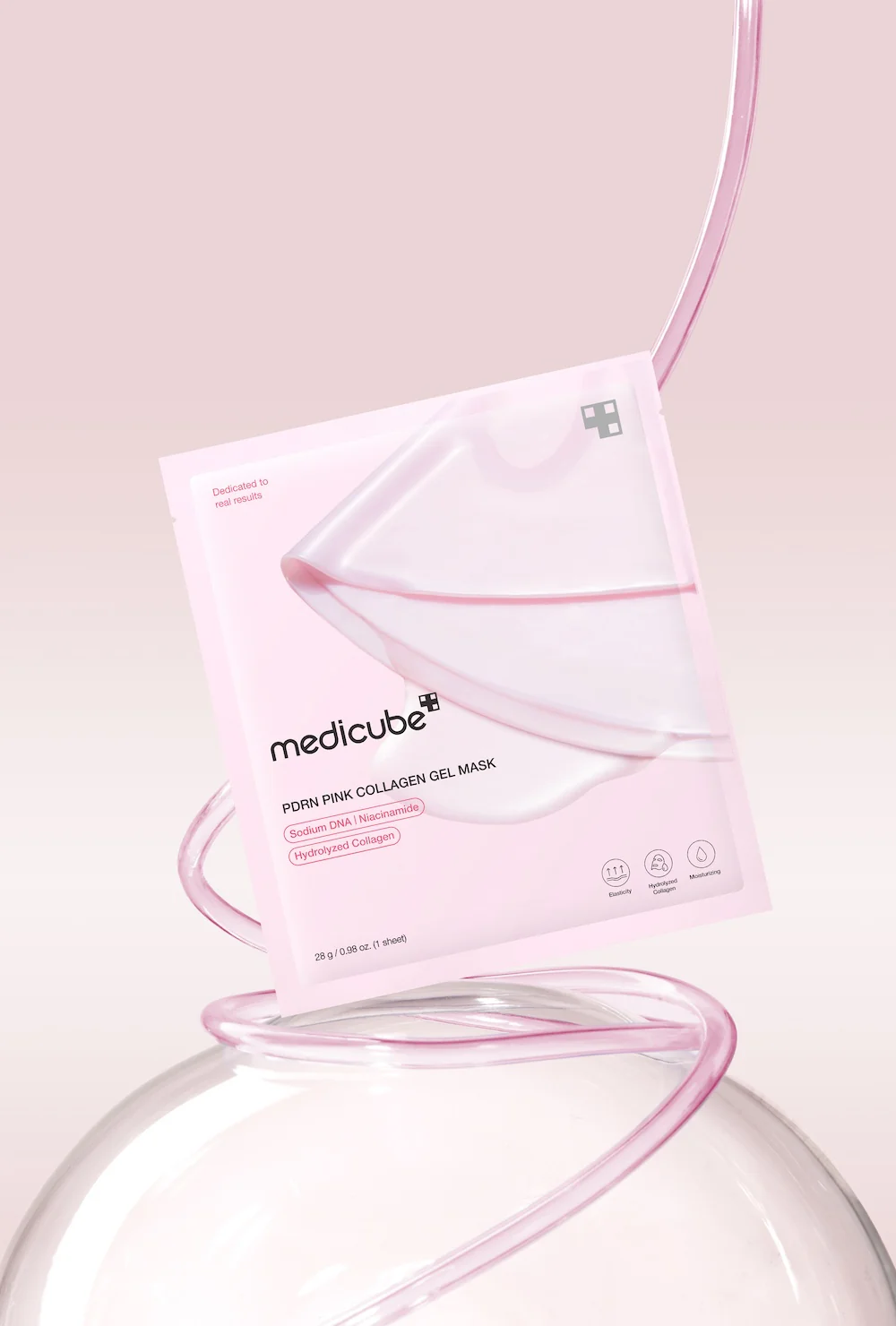 [Medicube] PDRN Mascarilla de gel de colágeno rosa 4EA - Image 8