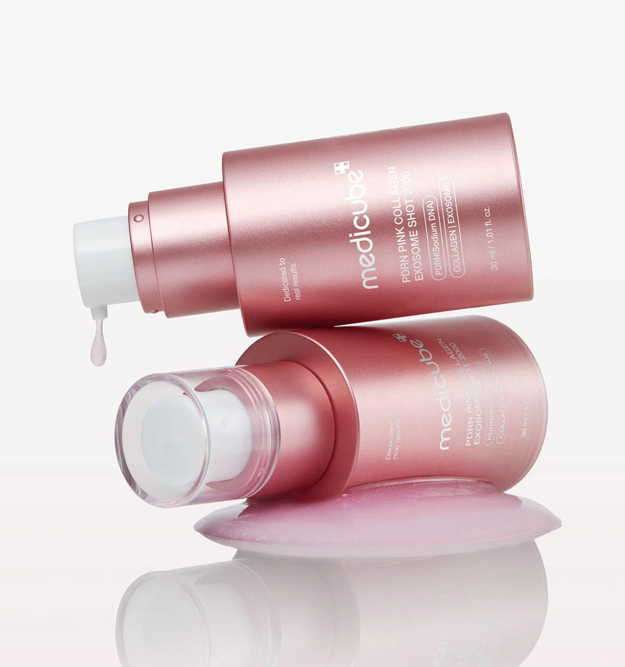 [Medicube] Ampolla de colágeno rosa PDRN con exosoma 2000 30ml - Image 6
