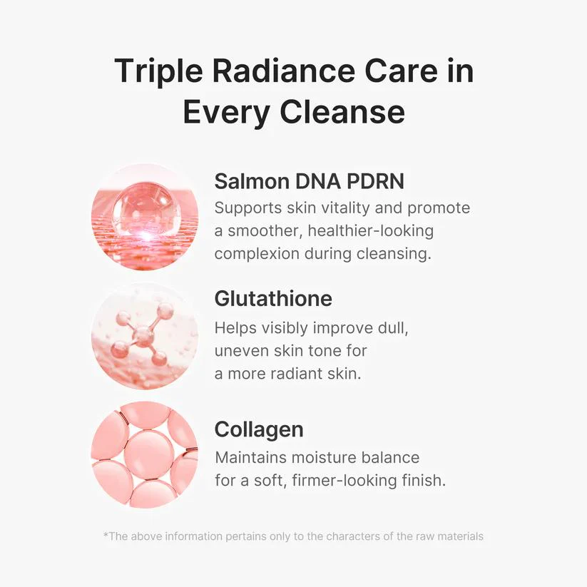 [Medicube] PDRN Pink Glutathione Capsule Cleansing Foam 120g - Image 8