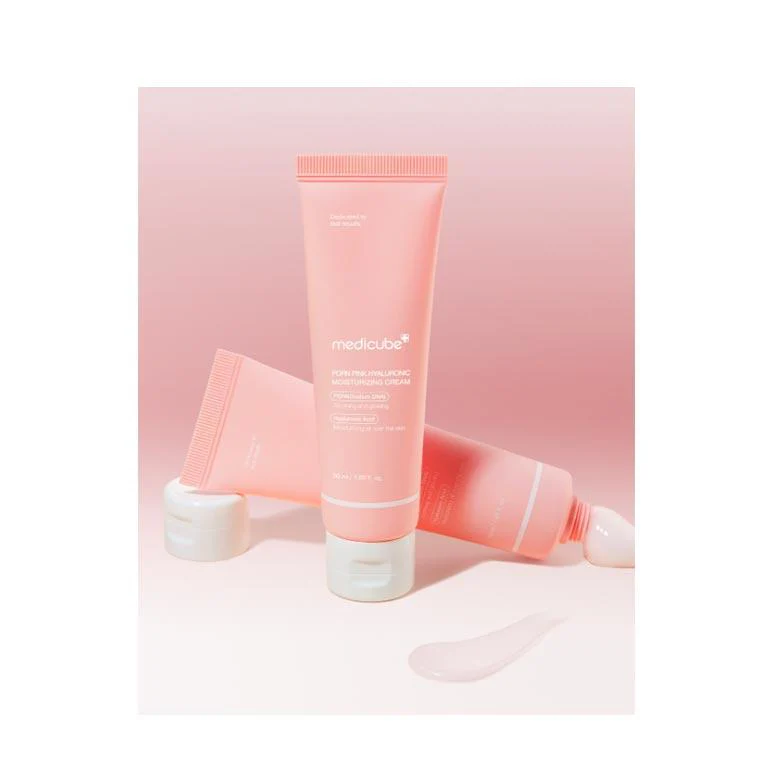 [Medicube] PDRN Crema hidratante con ácido hialurónico rosa 50 ml - Image 2