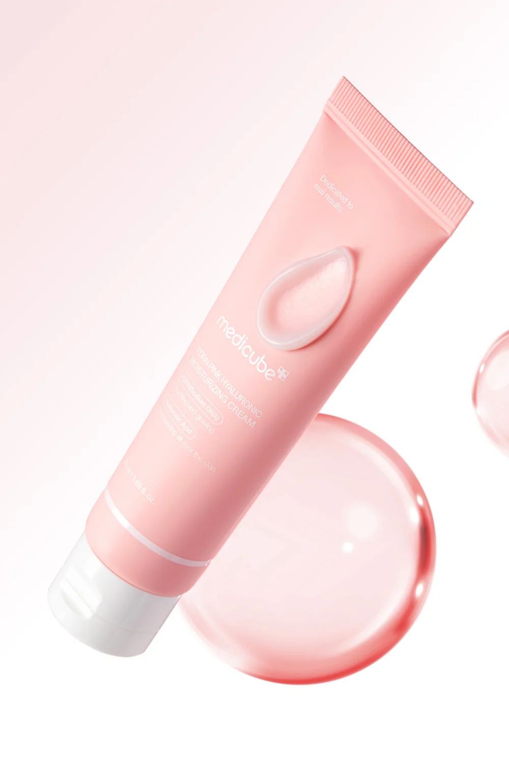 [Medicube] PDRN Crema hidratante con ácido hialurónico rosa 50 ml - Image 5