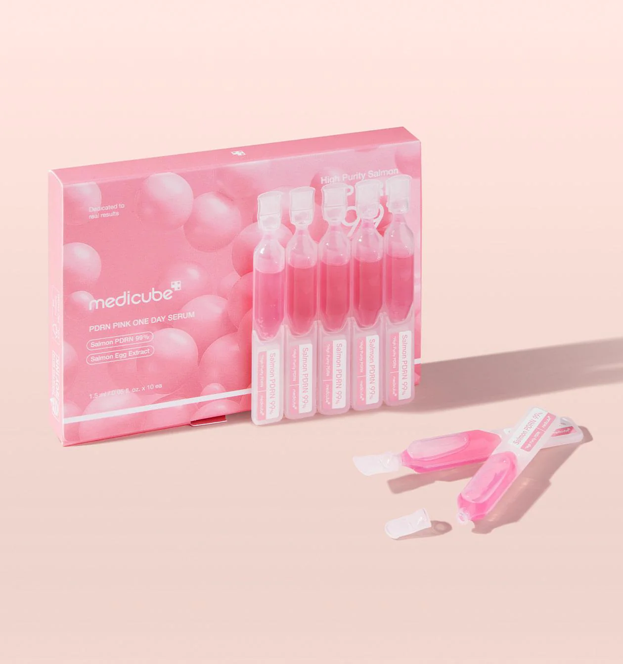 [Medicube] PDRN Pink - Set de suero de un día (1,5 ml x 10 unidades) - Image 6