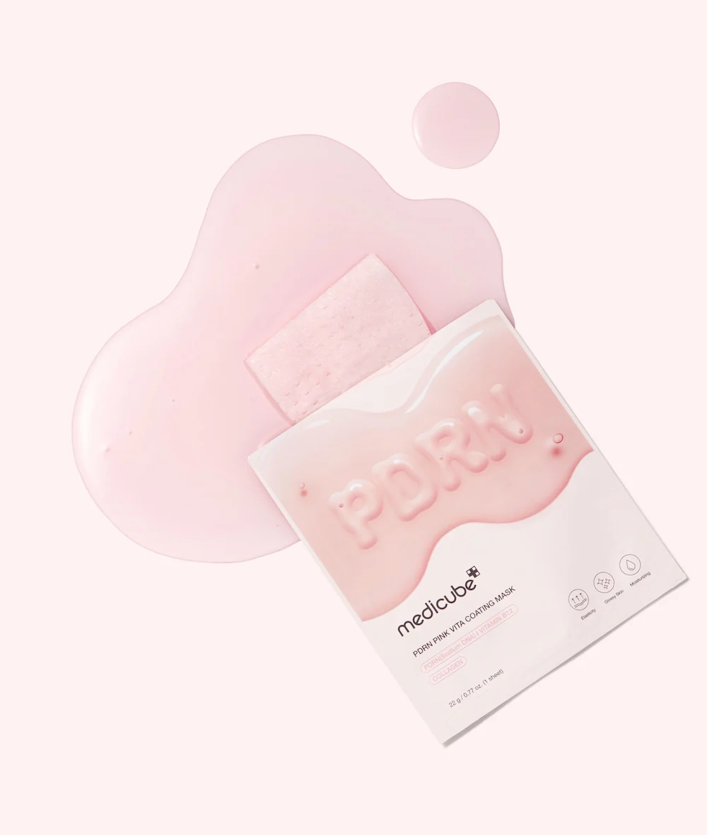 [Medicube] PDRN Pink Vita Coating Mask - 2 unidades - Image 4
