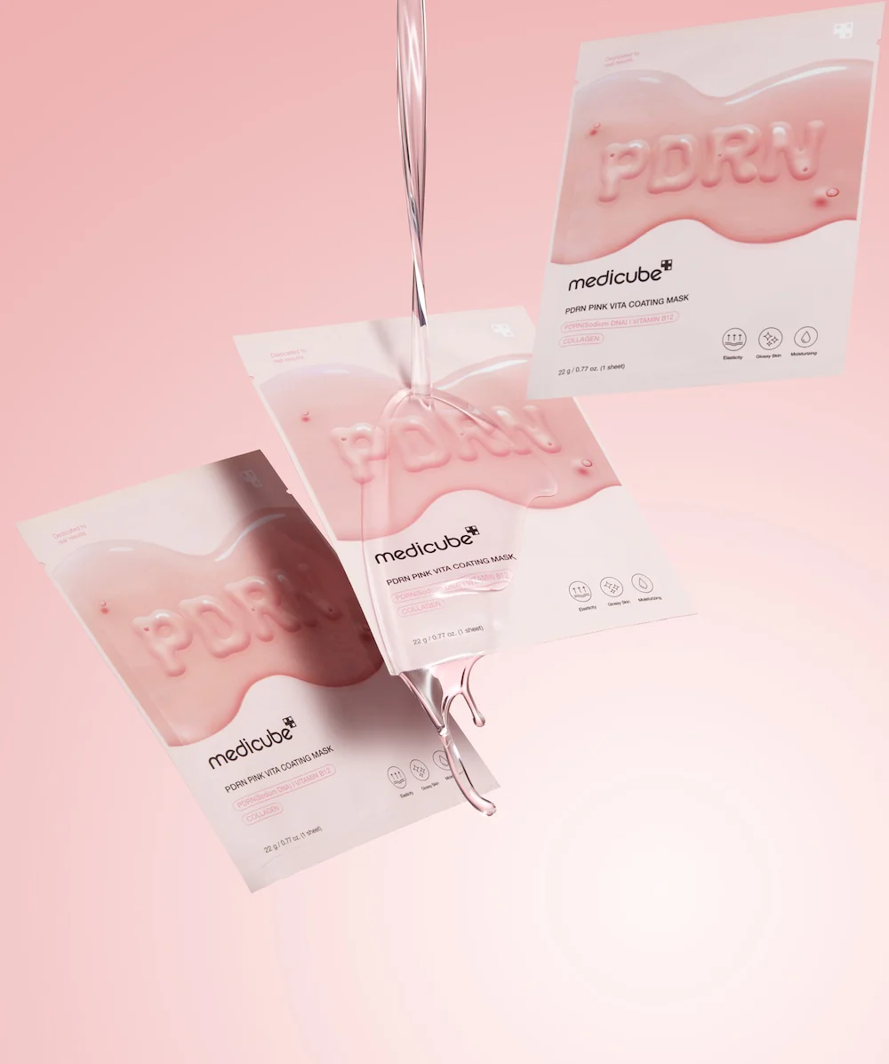 [Medicube] PDRN Pink Vita Coating Mask - 2 unidades - Image 5