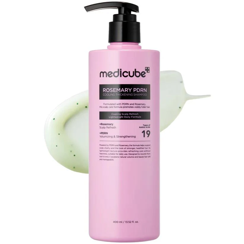[Medicube] Rosemary PDRN Cooling Thickening Shampoo 400ml - Image 2
