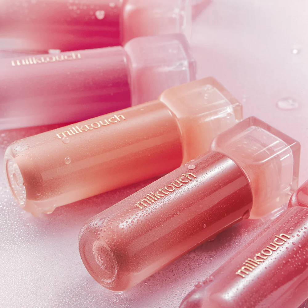 [milktouch] Dew Stain Sheer Lip Gloss 01 Morning Haze 4g - Image 3