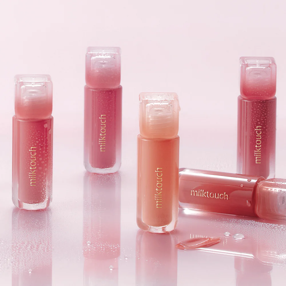 [milktouch] Dew Stain Sheer Lip Gloss 03 Peony Rain 4g - Image 2