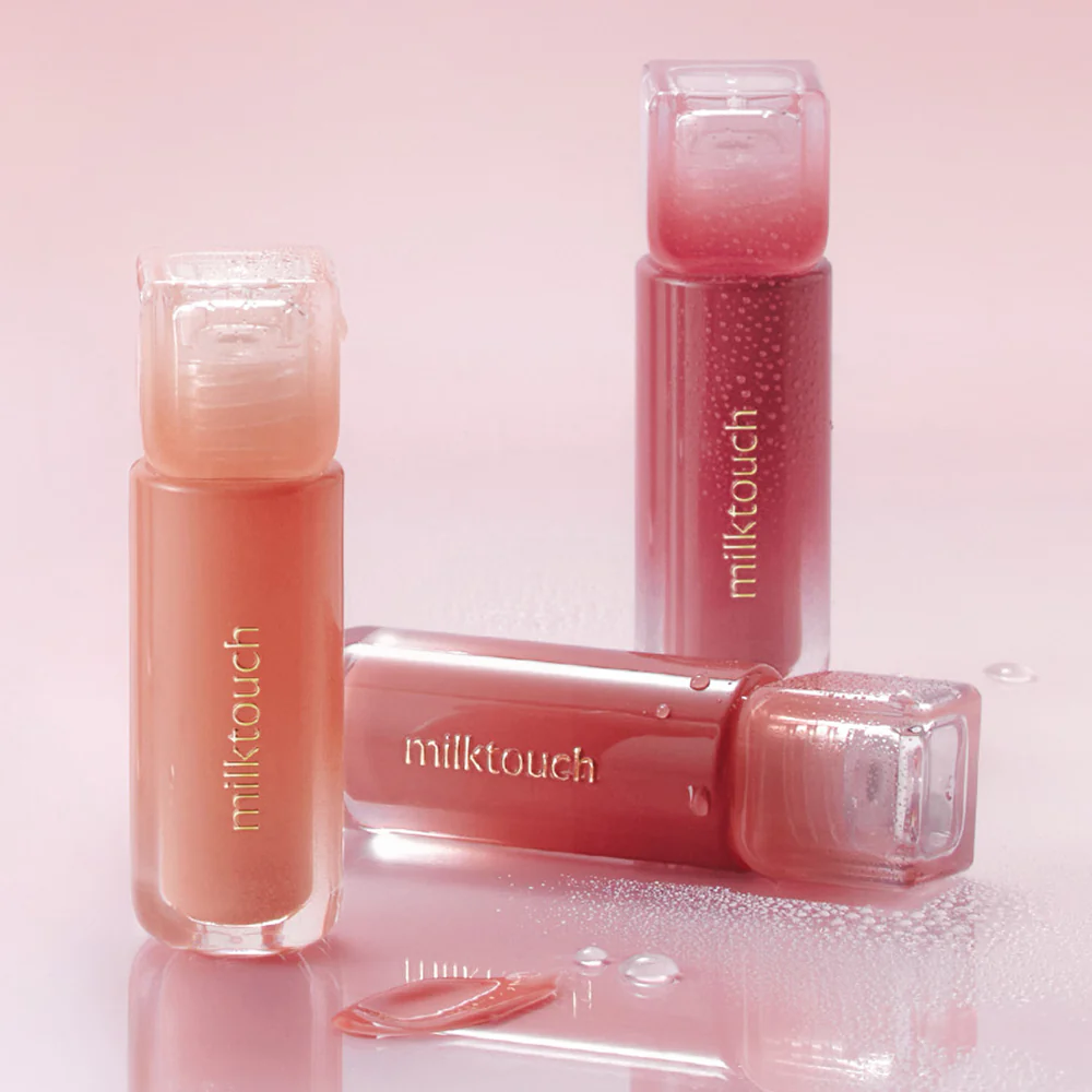 [milktouch] Dew Stain Sheer Lip Gloss 06 Rose Demure 4g - Image 4