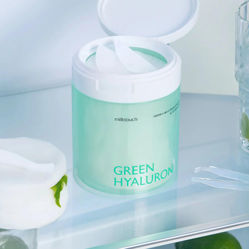 [milktouch] Hedera Helix Green Hyaluron 6sec Soothing Pad 60pcs - Image 2
