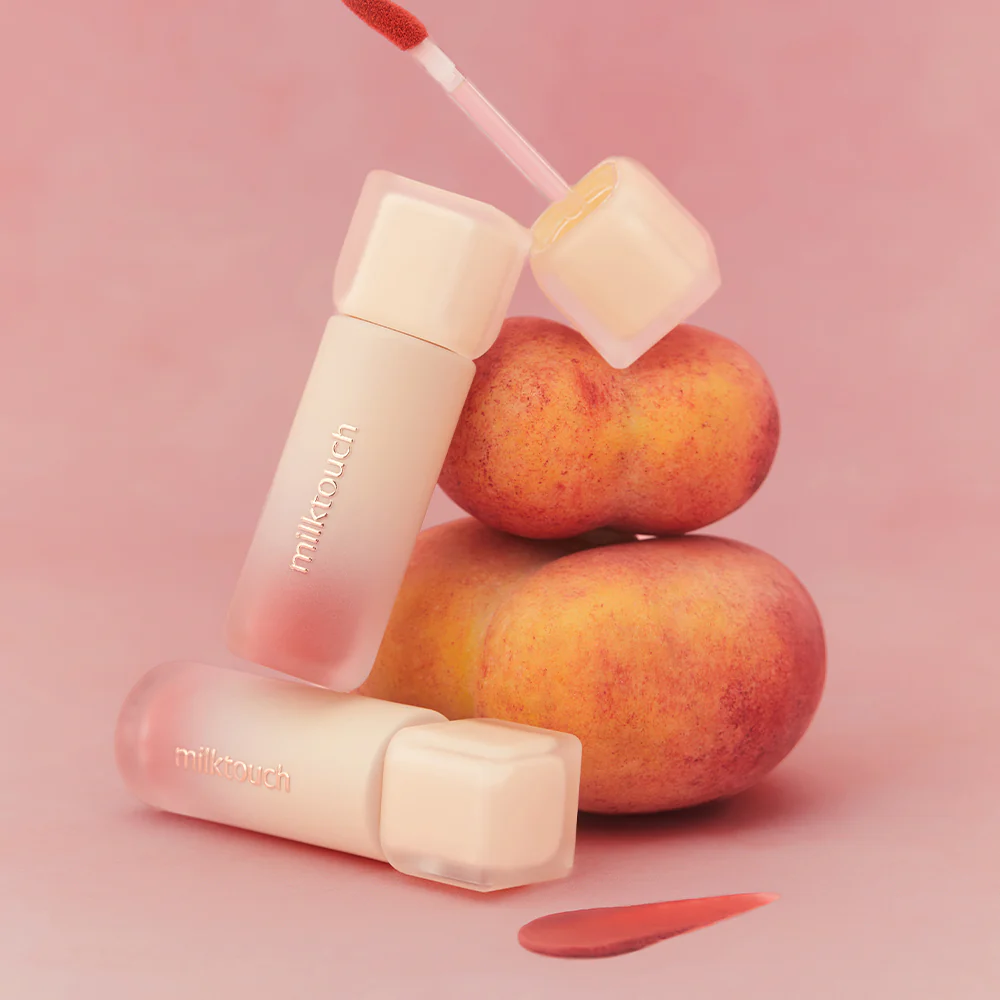 [milktouch] Spread Fit Blur Tint 01 Custard Peach 4g - Image 2