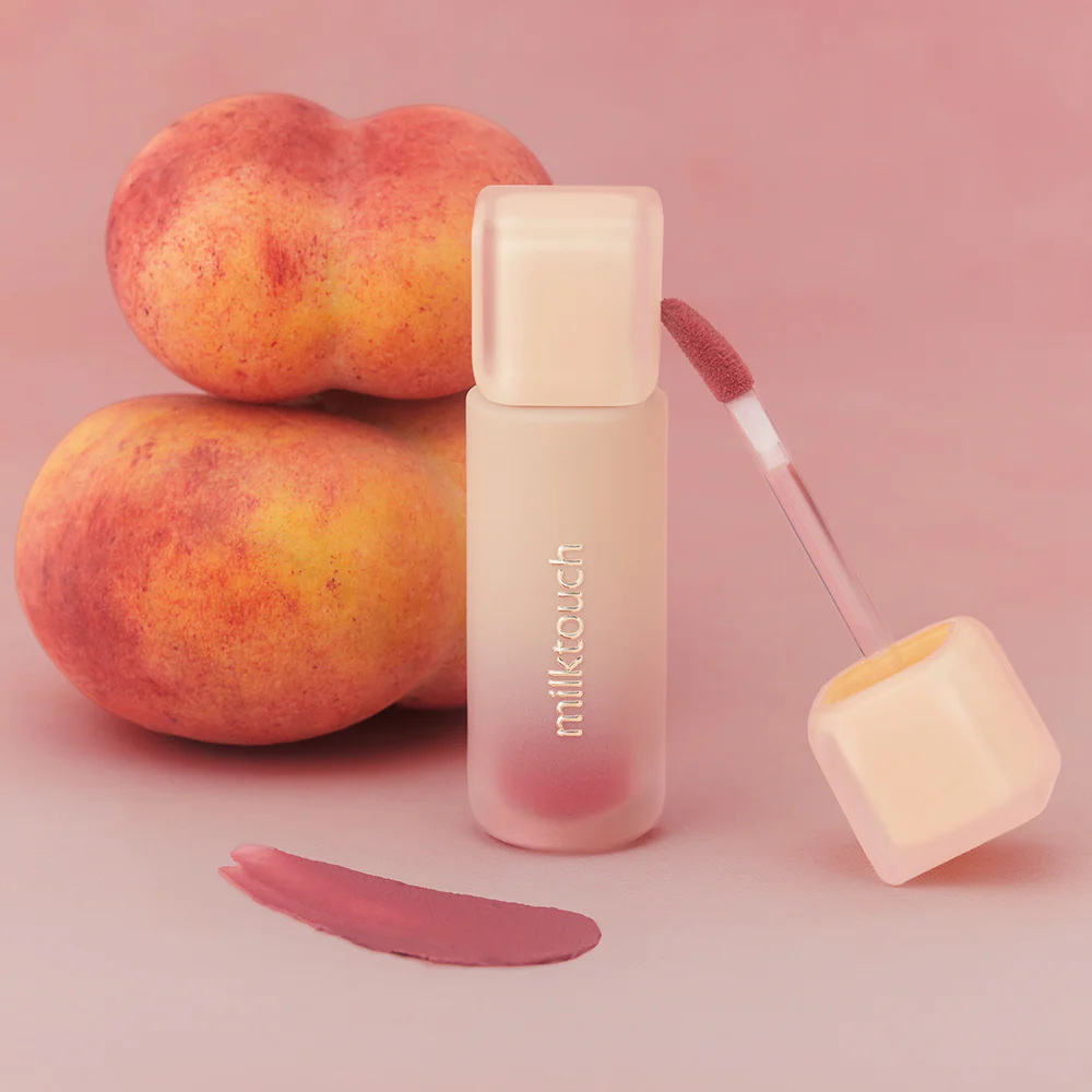 [milktouch] Spread Fit Blur Tint 01 Custard Peach 4g - Image 4
