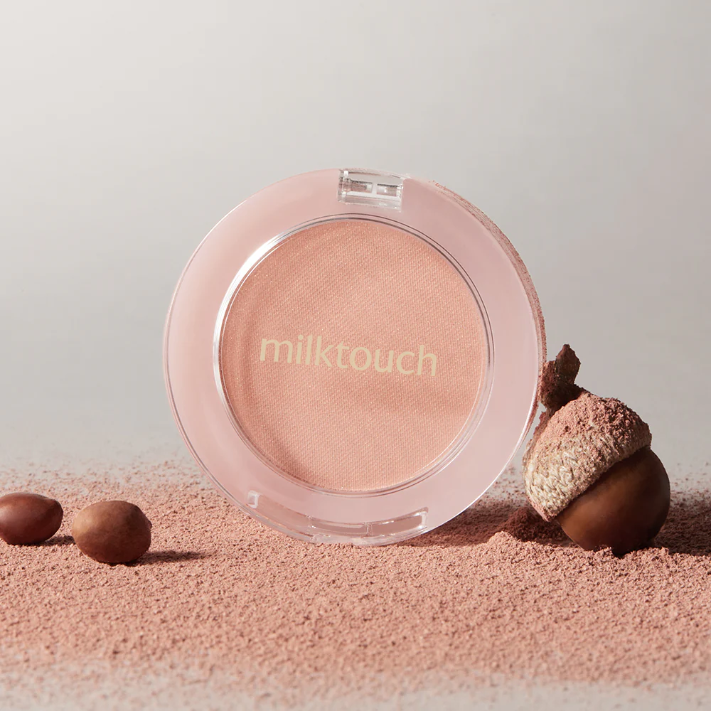 [milktouch] Tone-On Blusher # 01Toasted Nuts 3g - Image 2