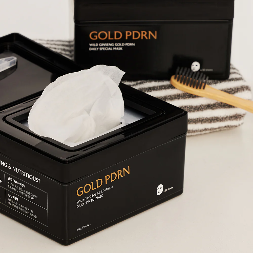 [milktouch] Wild Ginseng Gold PDRN Daily Special Mask 30 pcs - Image 2