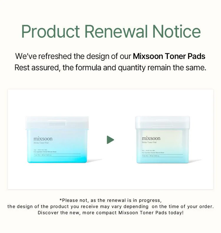 [MIXSOON] Bifida Toner Pad 120ea - Image 2