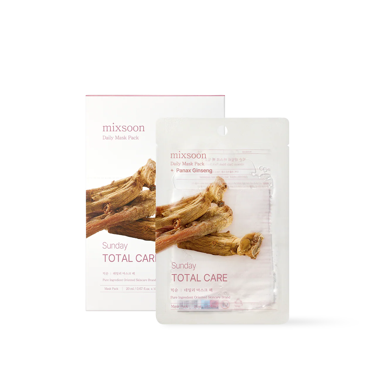 [MIXSOON] Daily Mask Pack_Sunday_Total Care 20ml*10ea