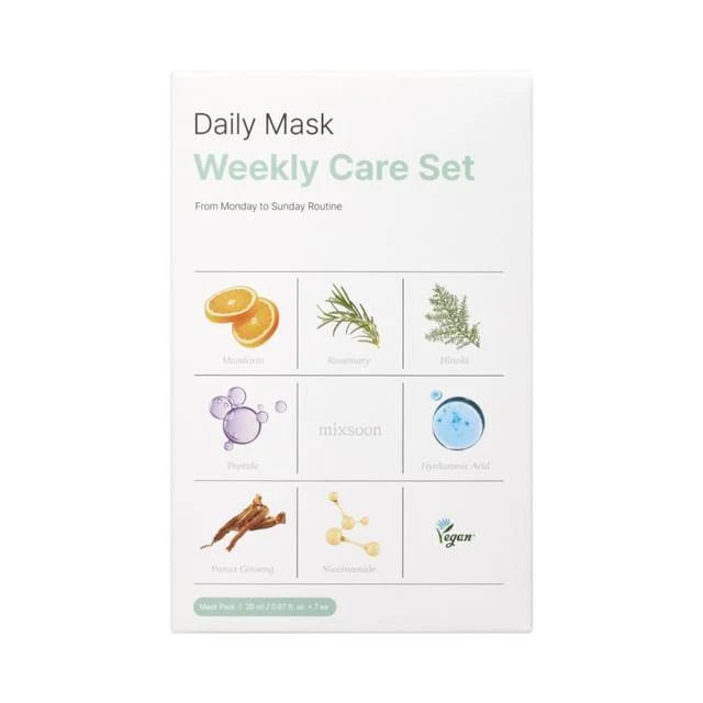 [MIXSOON] Daily Mask Weekly Care Set 20ml*7ea - Image 2