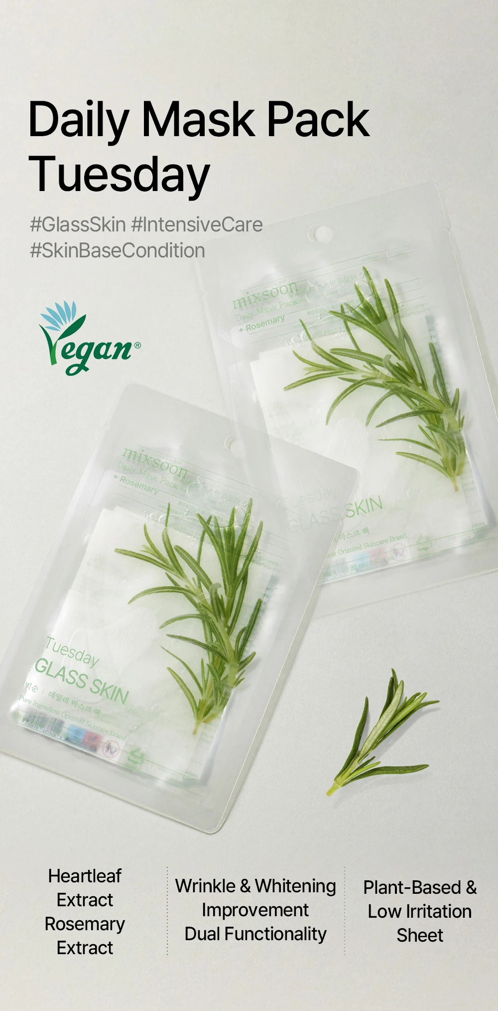[MIXSOON] Daily Mask Weekly Care Set 20ml*7ea - Image 6