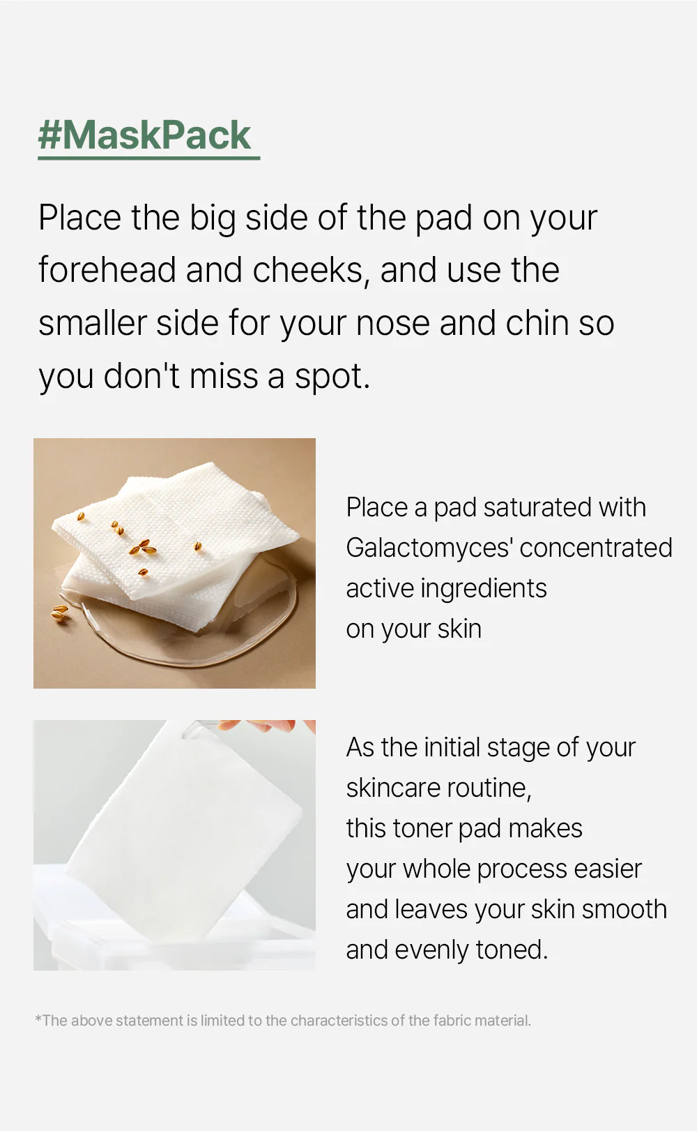 [MIXSOON] Galactomyces Toner Pad 60ea - Image 5