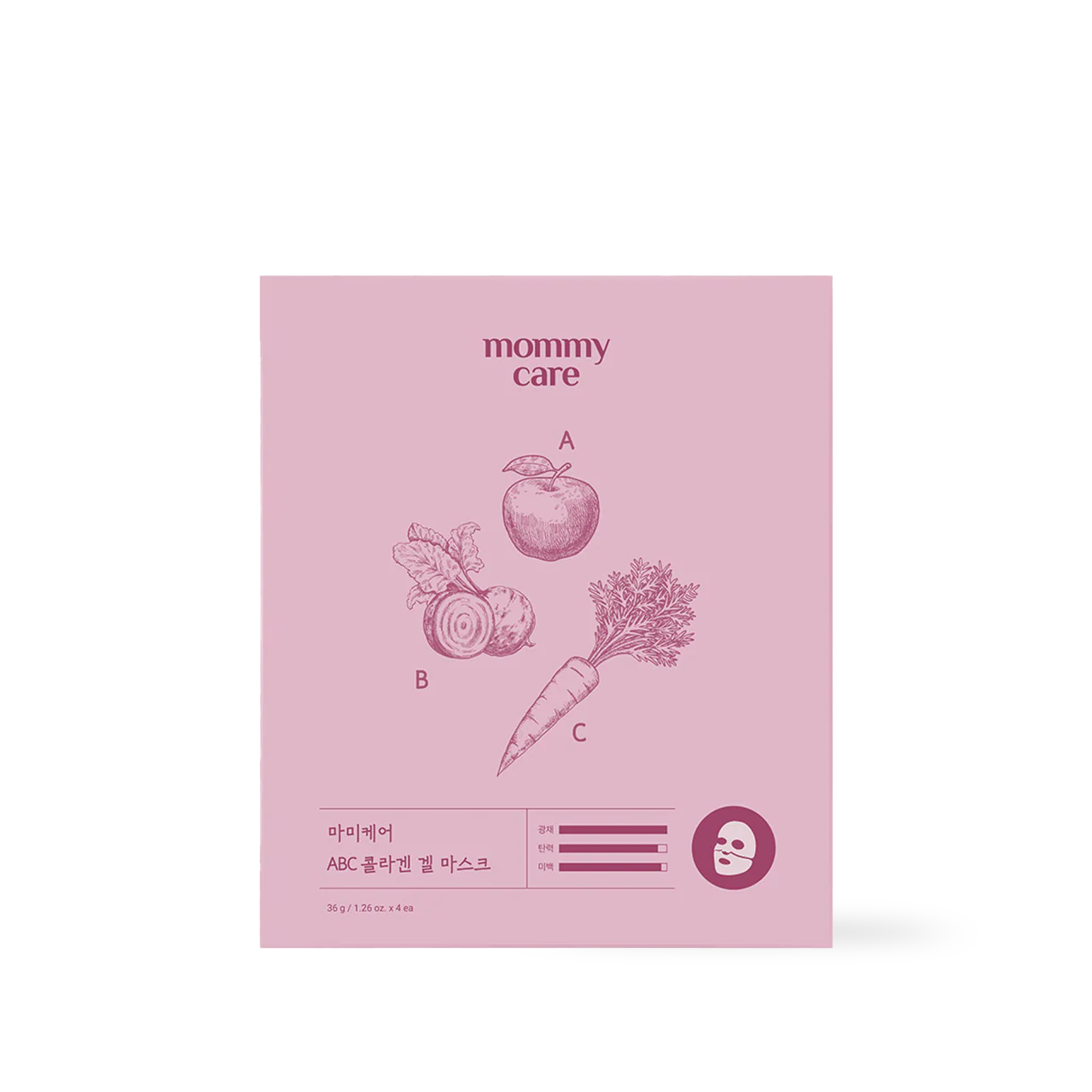 [mommycare] ABC Collagen Gel Mask 36g*4pcs