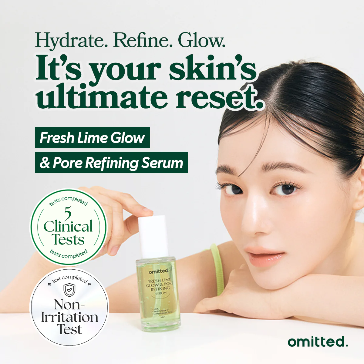 [Omitted] Fresh Lime Glow & Pore Refining Serum 50ml - Image 4