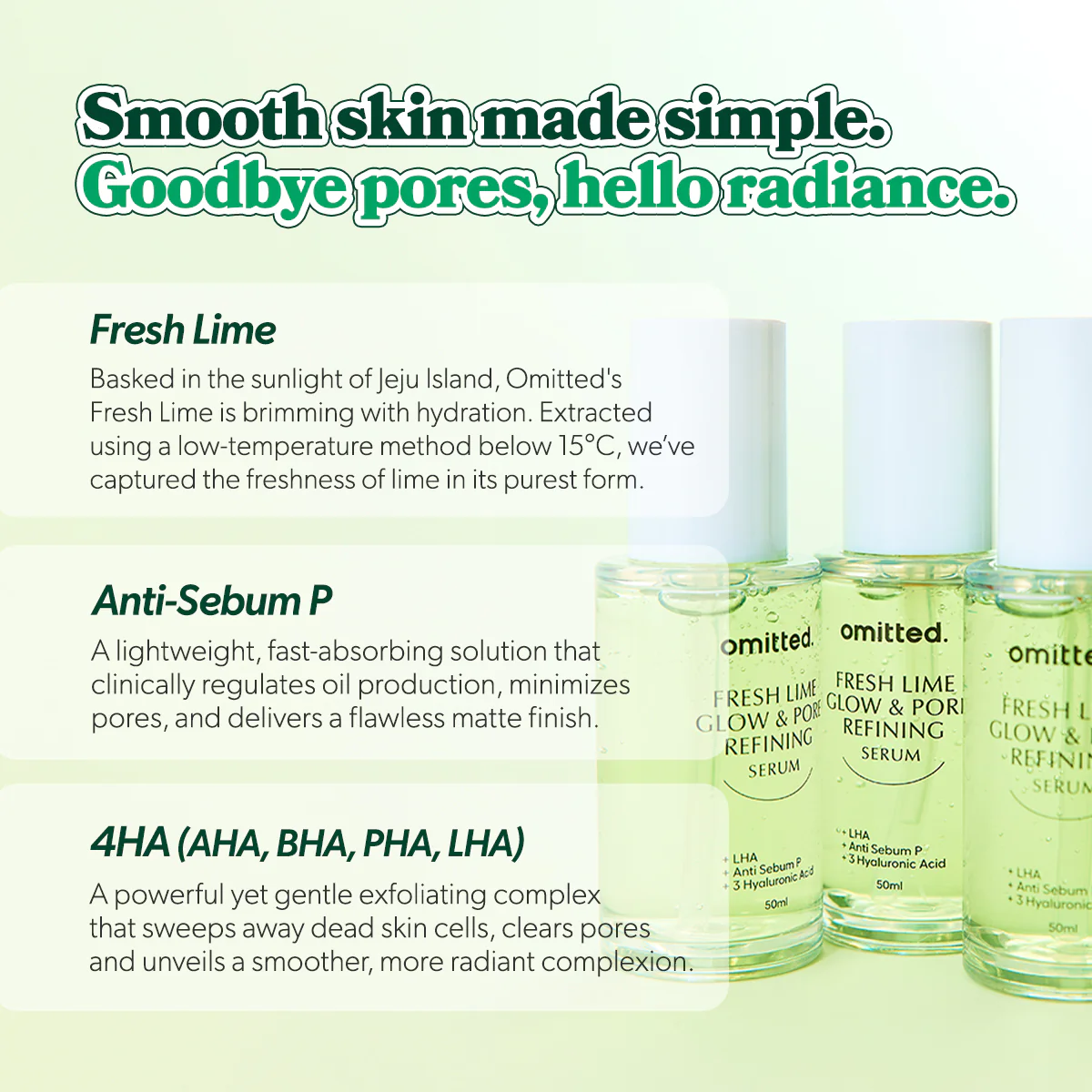 [Omitted] Fresh Lime Glow & Pore Refining Serum 50ml - Image 7
