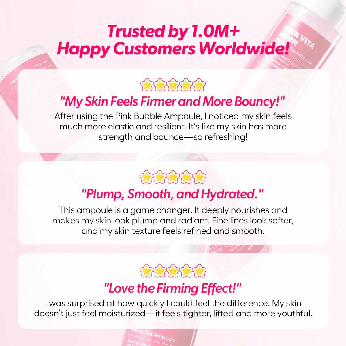 [Omitted] Pink Vita PDRN Bubble-Tox Ampoule 90ml - Image 12