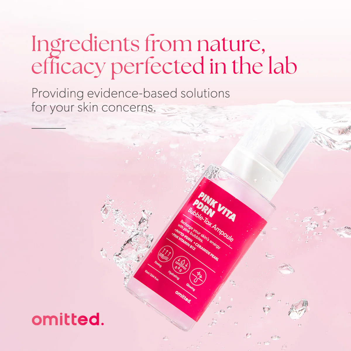 [Omitted] Pink Vita PDRN Bubble-Tox Ampoule 90ml - Image 13