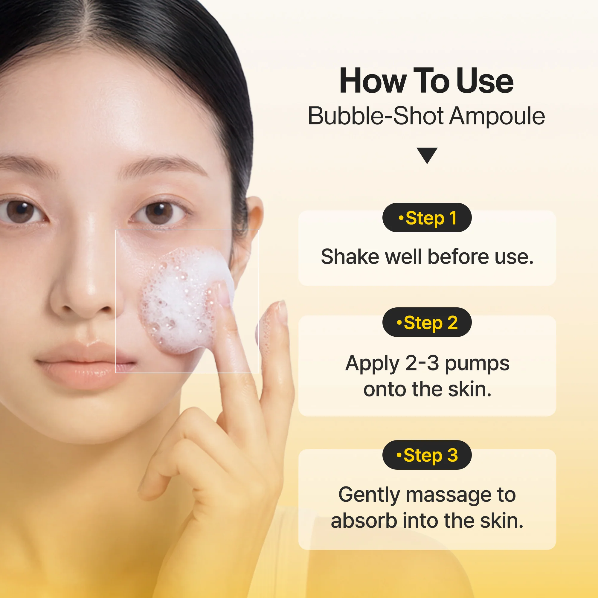 [Omitted] Vita C Niacinamide 5% Bubble-Shot Ampoule 90ml - Image 7