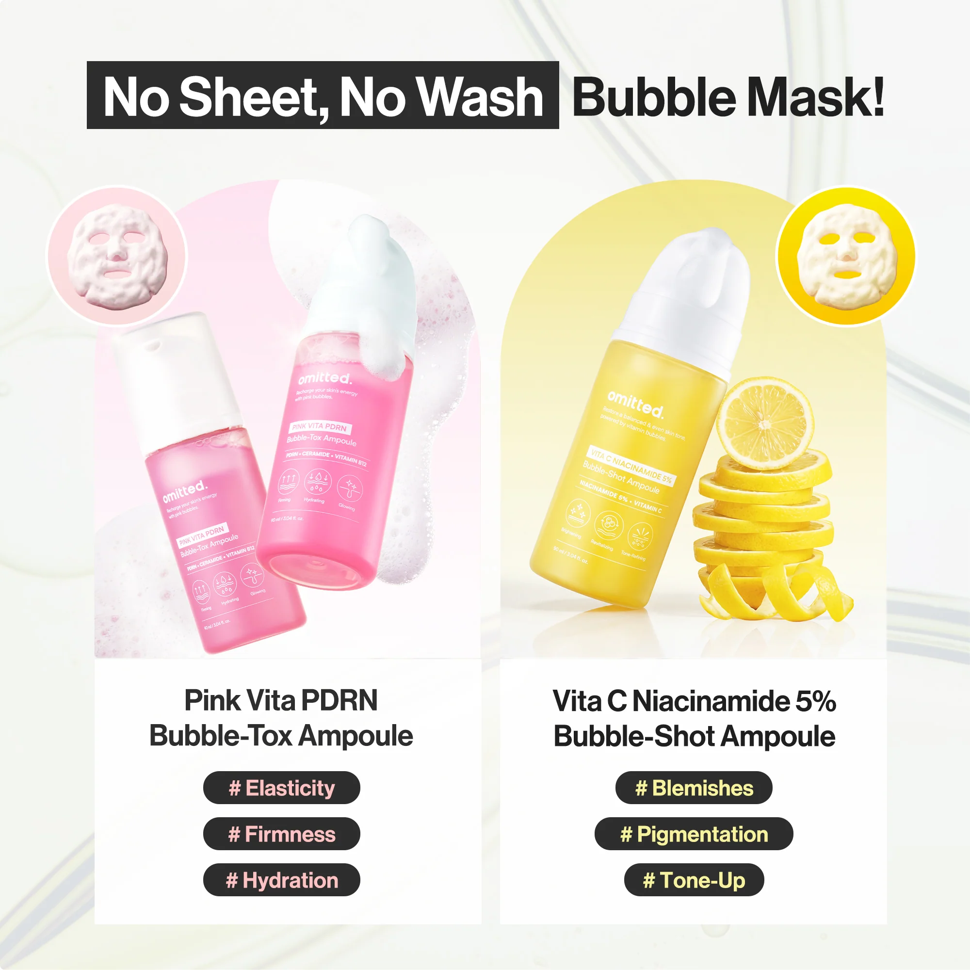 [Omitted] Vita C Niacinamide 5% Bubble-Shot Ampoule 90ml - Image 9
