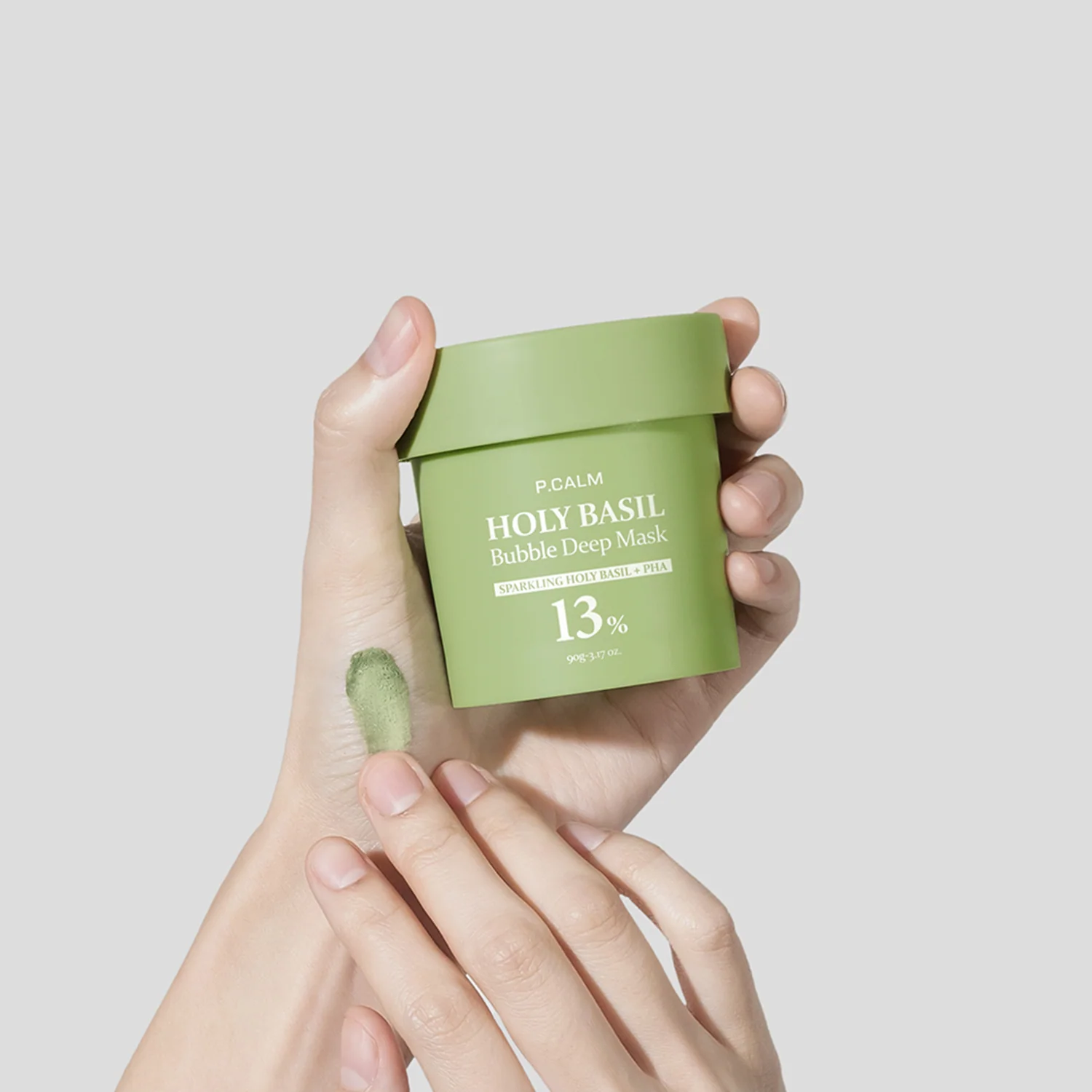 [P.CALM] Mascarilla profunda de burbujas con albahaca sagrada 90 g - Image 4