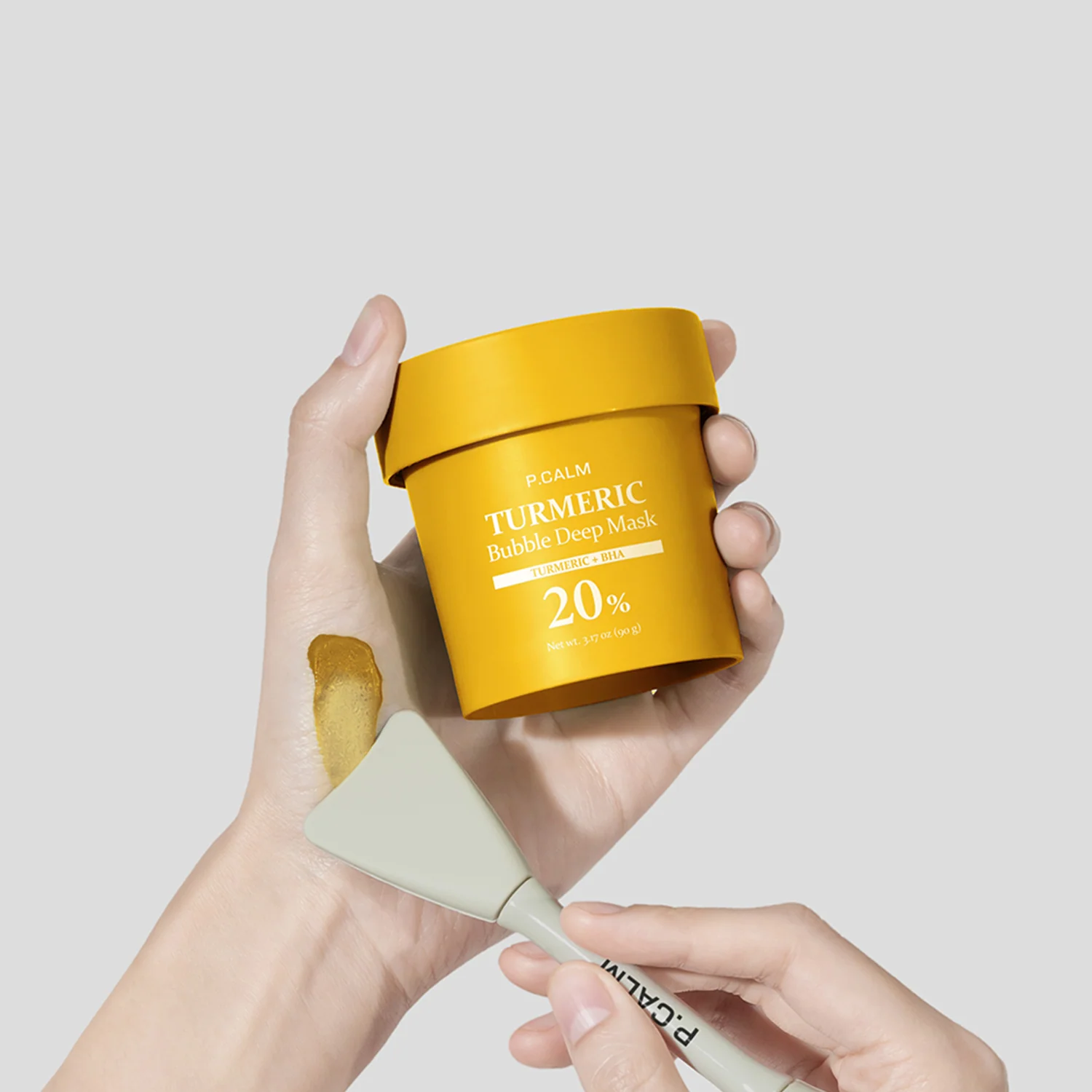 [P.CALM] Mascarilla profunda de burbujas de CÚRCUMA 90 g - Image 4