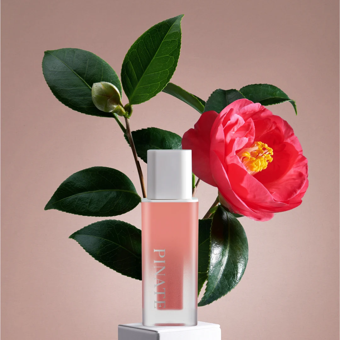 [Pinate] Natural Bloom Lip Oil Serum - Pink Muhly - Image 5