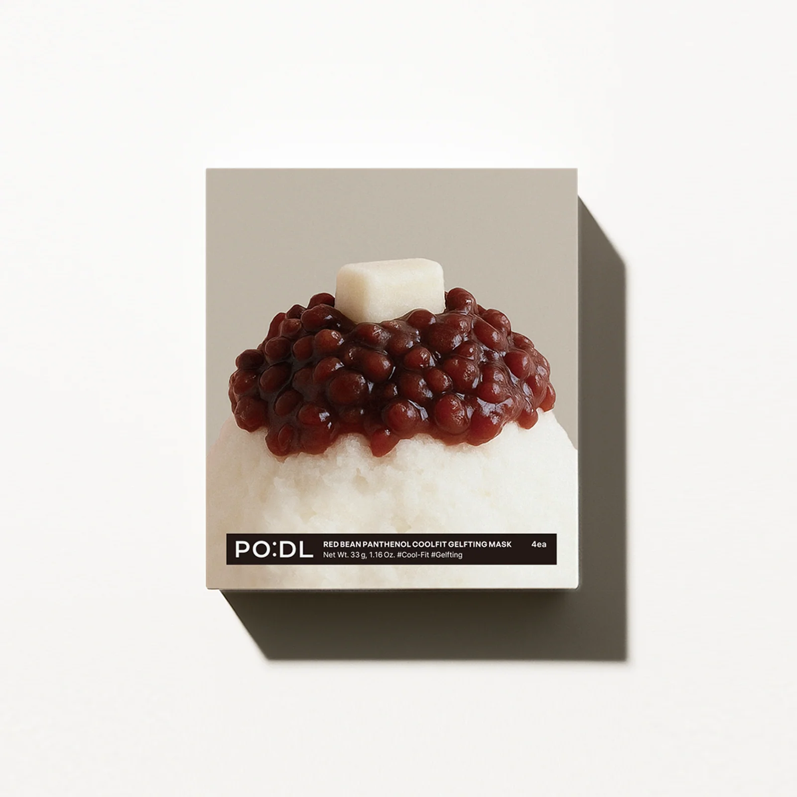[PO:DL] Red Bean Panthenol Coolfit Gelfting Mask (4ea)